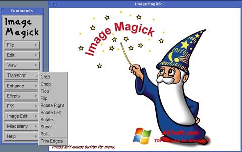 Capture d'écran ImageMagick pour Windows 7