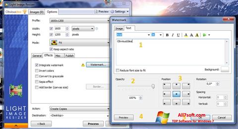 Capture d'écran Light Image Resizer pour Windows 7