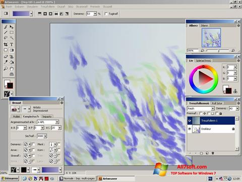Capture d'écran Artweaver pour Windows 7
