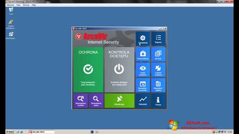 Capture d'écran ArcaVir pour Windows 7