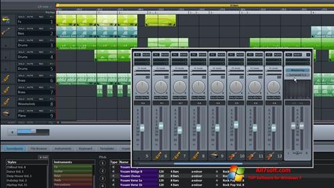 Capture d'écran MAGIX Music Maker pour Windows 7