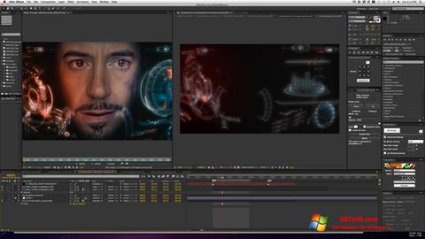 Capture d'écran Adobe After Effects pour Windows 7