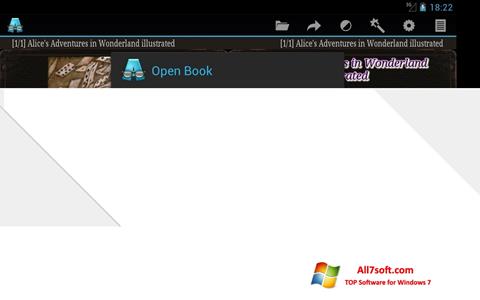 Capture d'écran AlReader pour Windows 7