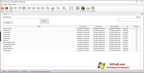 Capture d'écran FileViewPro pour Windows 7