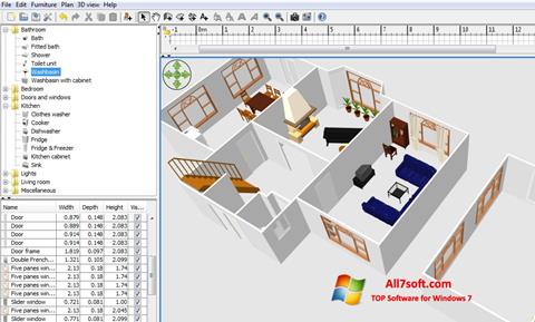 Capture d'écran FloorPlan 3D pour Windows 7