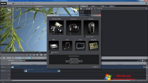 Capture d'écran MAGIX Movie Edit Pro pour Windows 7