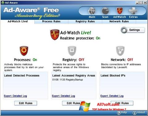 Capture d'écran Ad-Aware Free pour Windows 7