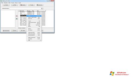 Capture d'écran ArtMoney Pro pour Windows 7