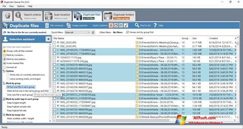 Capture d'écran Duplicate Cleaner pour Windows 7