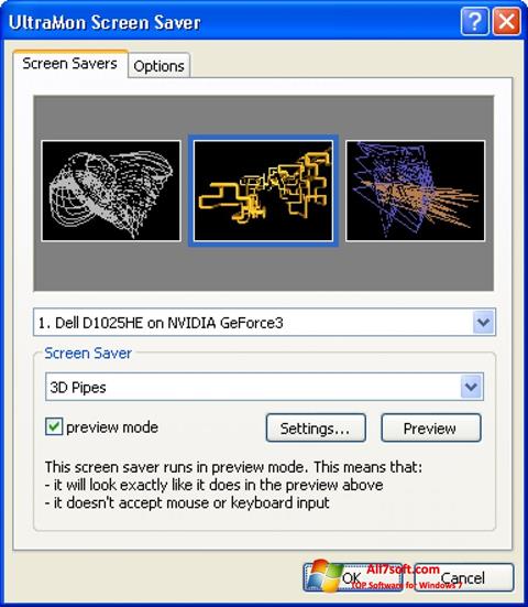 Capture d'écran UltraMon pour Windows 7