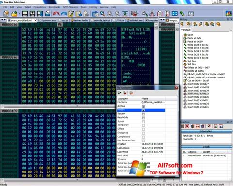 Capture d'écran Hex Editor Neo pour Windows 7