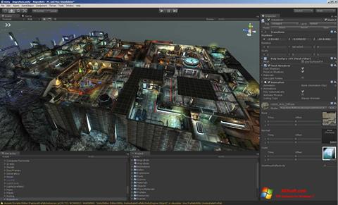 Capture d'écran Unity 3D pour Windows 7