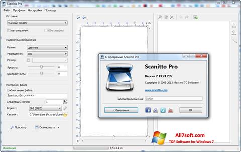 Capture d'écran Scanitto Pro pour Windows 7