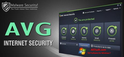 Capture d'écran AVG Internet Security pour Windows 7