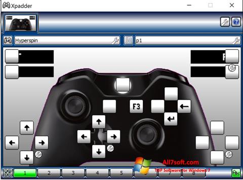 Capture d'écran Xpadder pour Windows 7