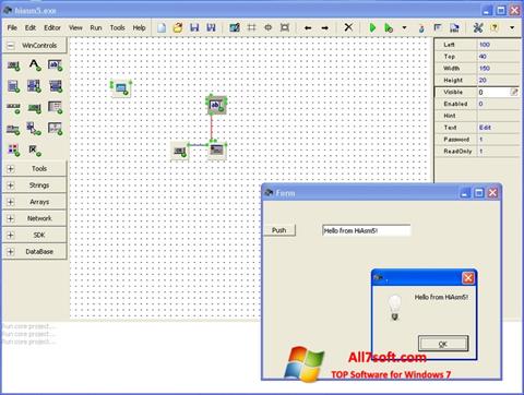 Capture d'écran HiAsm pour Windows 7