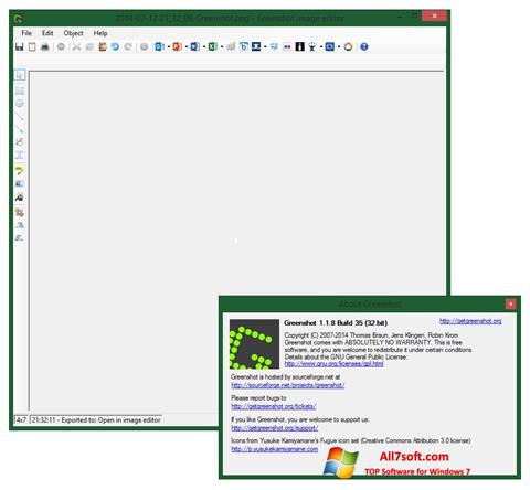 Capture d'écran Greenshot pour Windows 7