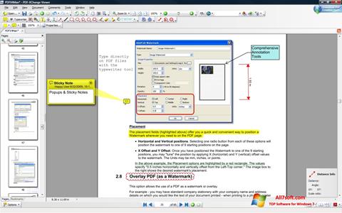 Capture d'écran PDF-XChange Viewer pour Windows 7