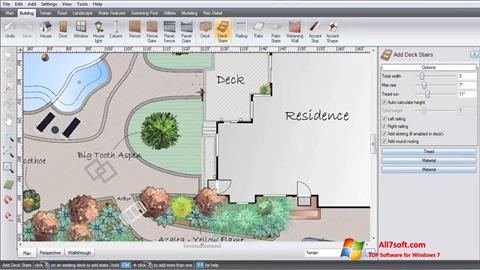 Capture d'écran Realtime Landscaping Architect pour Windows 7