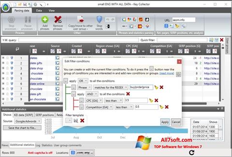 Capture d'écran Key Collector pour Windows 7
