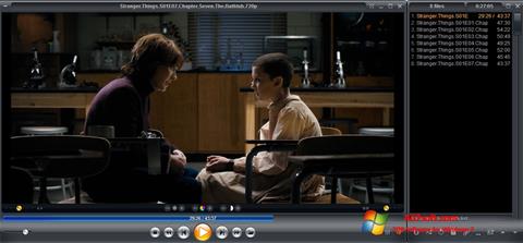 Capture d'écran Zoom Player pour Windows 7