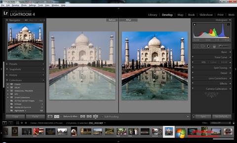 Capture d'écran Adobe Photoshop Lightroom pour Windows 7
