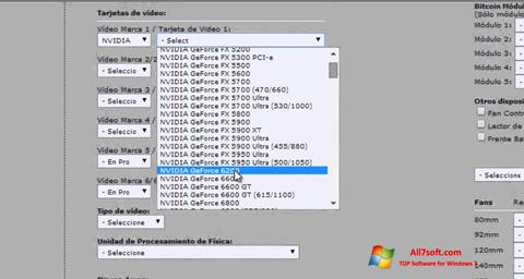 Capture d'écran Power Supply Calculator pour Windows 7