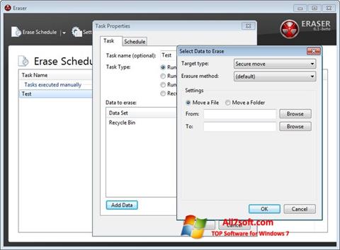 Capture d'écran Eraser pour Windows 7
