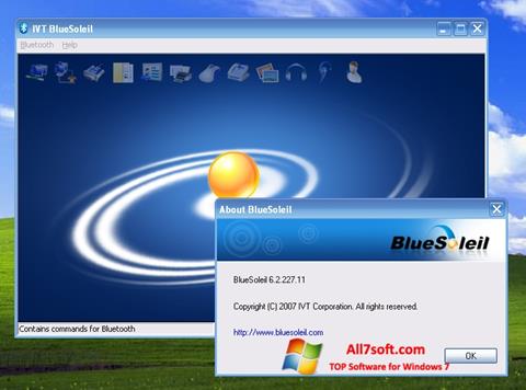 Capture d'écran BlueSoleil pour Windows 7