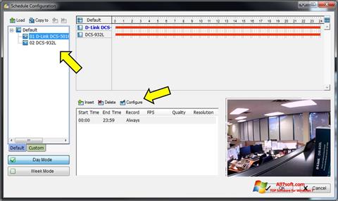 Capture d'écran D-ViewCam pour Windows 7