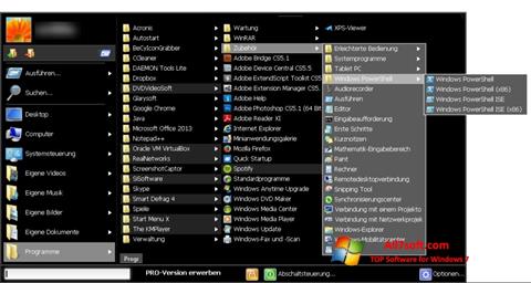 Capture d'écran Start Menu X pour Windows 7