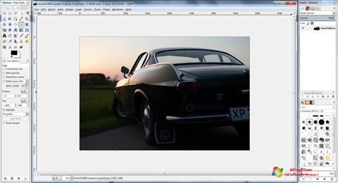 Capture d'écran GIMP pour Windows 7