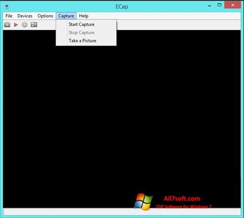 Capture d'écran ECap pour Windows 7