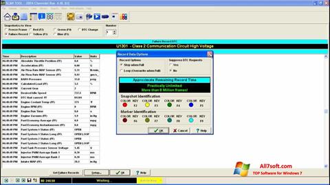 Capture d'écran ScanTool pour Windows 7