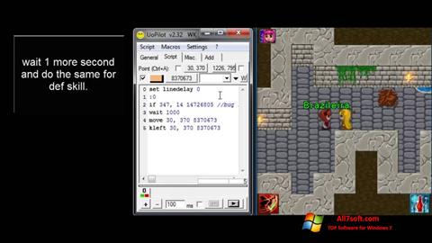 Capture d'écran UoPilot pour Windows 7