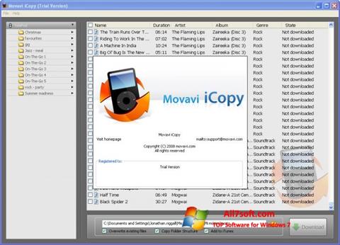 Capture d'écran iCopy pour Windows 7