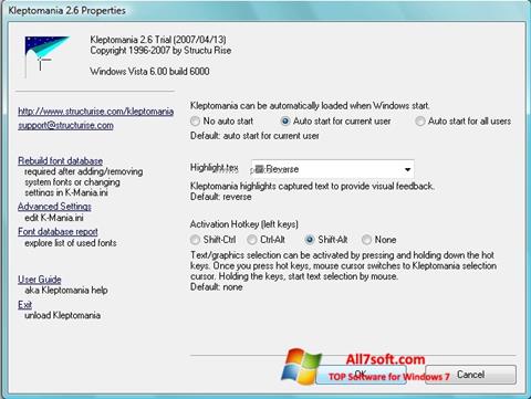 Capture d'écran Kleptomania pour Windows 7