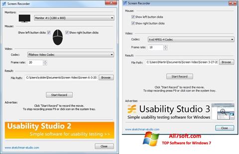 Capture d'écran Rylstim Screen Recorder pour Windows 7