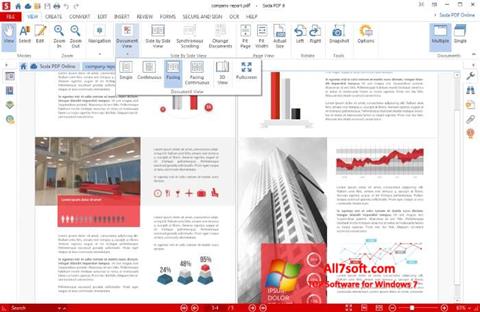 Capture d'écran Soda PDF pour Windows 7