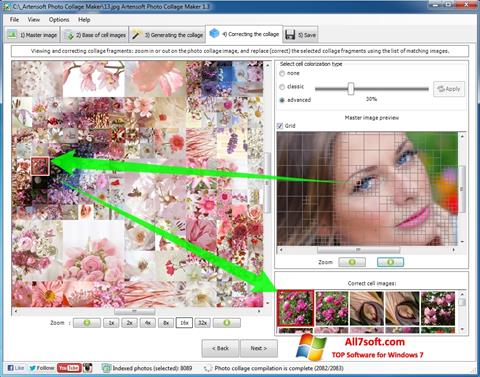 Capture d'écran Photo Collage pour Windows 7
