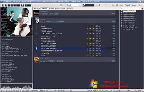 Capture d'écran Foobar2000 pour Windows 7