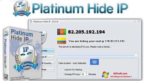 Capture d'écran Hide IP Platinum pour Windows 7