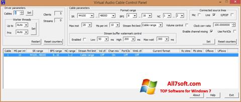 Capture d'écran Virtual Audio Cable pour Windows 7