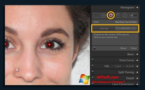 Capture d'écran Red Eye Remover pour Windows 7