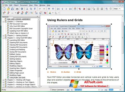 Capture d'écran Foxit Advanced PDF Editor pour Windows 7