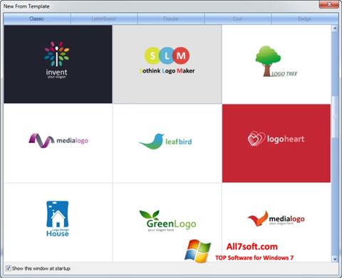 Capture d'écran Sothink Logo Maker pour Windows 7